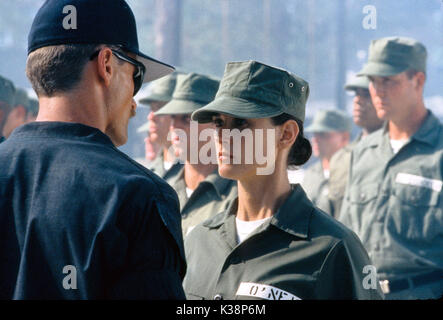 G.I. JANE Viggo Mortensen, Demi Moore Datum: 1997 Stockfoto