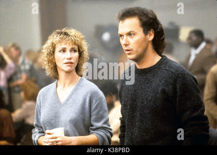 Sauber und nüchtern KATHY BAKER, Michael keaton Datum: 1988 Stockfoto