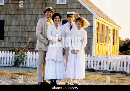 REDS EDWARD HERRMAN, als Max Eastman,, Warren Beatty als John Reed, Diane Keaton als Louise Bryant Datum: 1981 Stockfoto