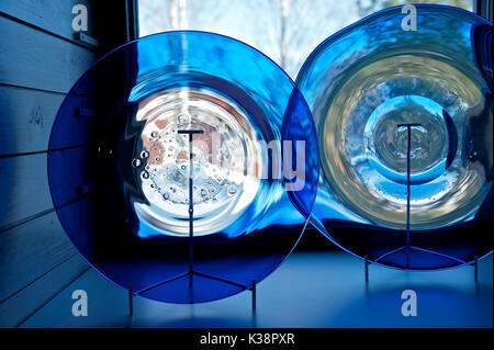 Iittala Glas Museum und Fabrik, iitala, Finnland Stockfoto