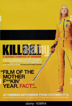 KILL BILL: VOL. 1 [USA 2003] aka Quentin Tarantinos KILL BILL: VOLUME 1 Uma Thurman Datum: 2003 Stockfoto