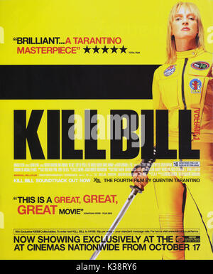 KILL BILL: VOL. 1 [USA 2003] aka Quentin Tarantinos KILL BILL: VOLUME 1 Uma Thurman Datum: 2003 Stockfoto