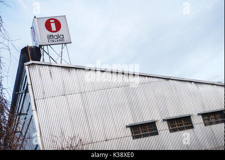 Iittala Glas Museum und Fabrik, iitala, Finnland Stockfoto