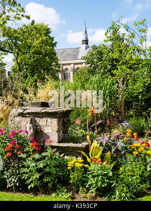 Fellows Garten, baliol College, Universität Oxford, Oxfordshire, England, UK, GB. Stockfoto