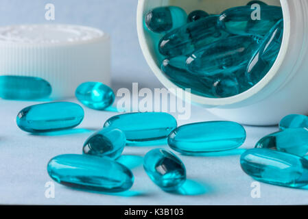 Ibuprofen Gel Kapseln Stockfoto