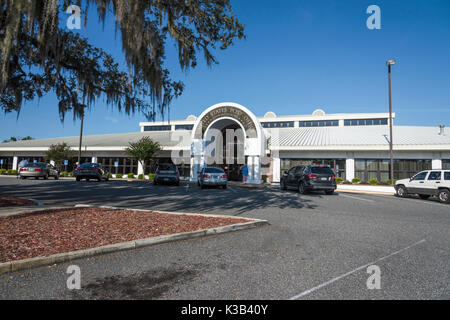Leesburg, Florida Postgebäude USA Stockfoto