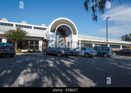 Leesburg, Florida Postgebäude USA Stockfoto
