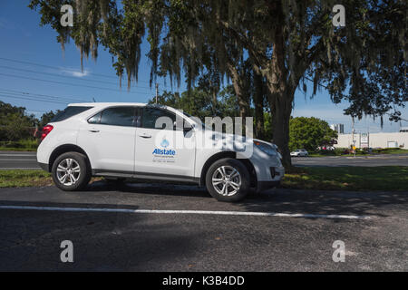 Allstate Versicherung Agentur Leesburg, Florida USA Stockfoto