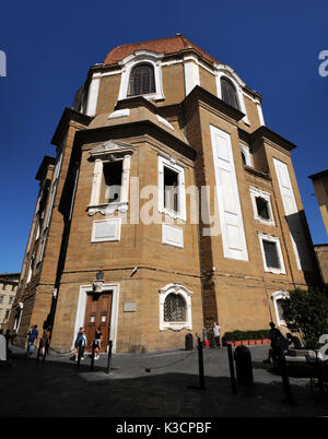 Kirche San Lorenzo in Florenz, Italien. Stockfoto