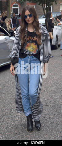 Foto muss Gutgeschrieben © Alpha werden Drücken Sie 080008 17/09/2016 Fashionista während der London Fashion Week Frühjahr Sommer 2017 Stockfoto