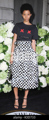 Foto muss Gutgeschrieben © Alpha Presse 079965 19/09/2016 Lineisy Montero im Business der Mode BoF 500 am London EDITION Hotel in London statt. Stockfoto