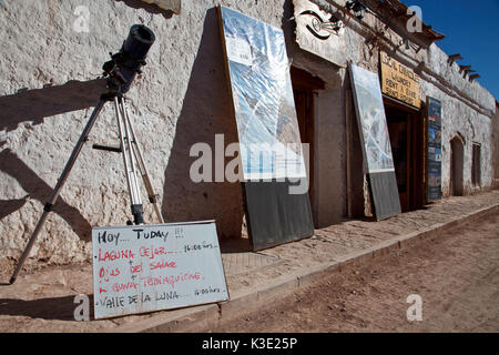 Chile, San Pedro de Atacama, tour Anbieter, Stockfoto