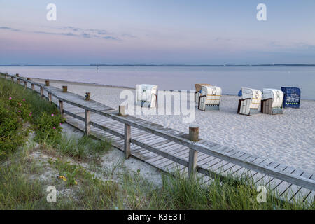 Strand an der Ostsee, Pelzerhaken, Neustadt in Holstein, Kreis Ostholstein, Schleswig-Holstein, Deutschland, Stockfoto