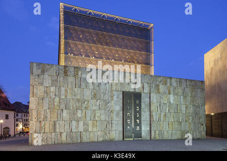 Münchner Stadtmuseum und neuen Hauptsynagoge in eckigen der St. Jakob, München, Oberbayern, Bayern, Deutschland, Stockfoto