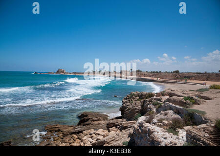 Antike Stadt Caesarea, Israel Stockfoto