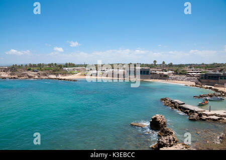 Antike Stadt Caesarea, Israel Stockfoto