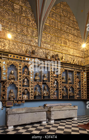 Goldene Kammer von St. Ursula, Köln, Nordrhein-Westfalen, Deutschland, Europa Stockfoto