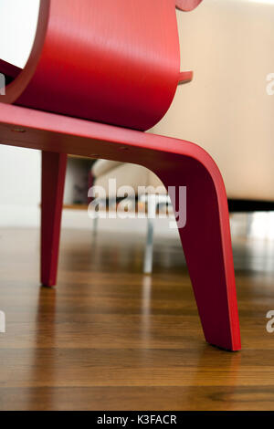 Abstrakt von Stuhl und Sofa im Wohnzimmer Stockfoto
