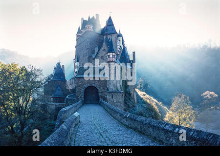 Burg Eltz, Rheinland-Pfalz, Deutschland Stockfoto