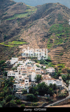 Mountain Village in Taganana, Teneriffa Stockfoto