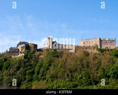 Burg Rheinfels, St. Goar, Deutschland Stockfoto