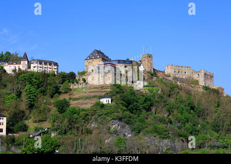 Burg Rheinfels, St. Goar, Deutschland Stockfoto