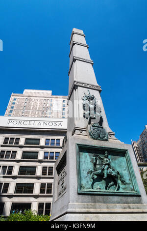 Allgemeinen Wert Monument, Fifth Avenue und 25th Street, NYC Stockfoto