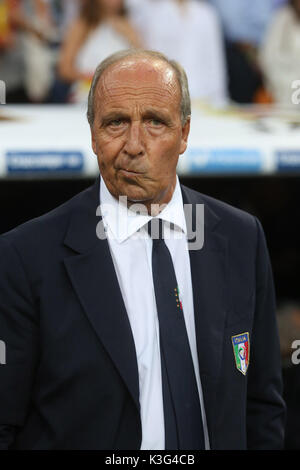 Madrid, Spanien. 2. September 2017. Wm-Qualifikation Russland 2018. Gruppe G. Übereinstimmung zwischen Spanien vs Italien. Ventura Credit: Unabhängige Fotoagentur Srl/Alamy leben Nachrichten Stockfoto