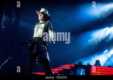 Vancouver, Kanada. 1. Sep 2017. American Rock Band Guns N' Roses während ihrer "Nicht in diesem Leben"-Tour im BC Place Stadium in Vancouver, BC, Kanada. Credit: Jamie Taylor/Alamy Leben Nachrichten. Stockfoto