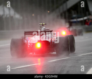 Monza, Italien. 2. September 2017. , Im Bild Carlos Sainz Jr (SPA #55), Scuderia Toro Rosso Credit: Cronos/Alamy leben Nachrichten Stockfoto