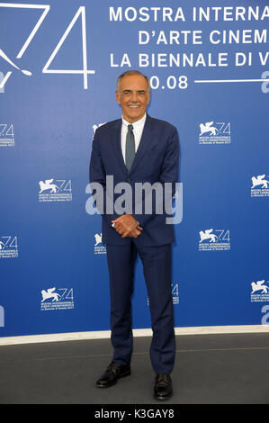 Venedig, Italien. 03 Sep, 2017. 74. Filmfestival von Venedig, Photocall-Biennale College Kino - 6. Edition Bild: Alberto Barbera Credit: Unabhängige Fotoagentur Srl/Alamy leben Nachrichten Stockfoto