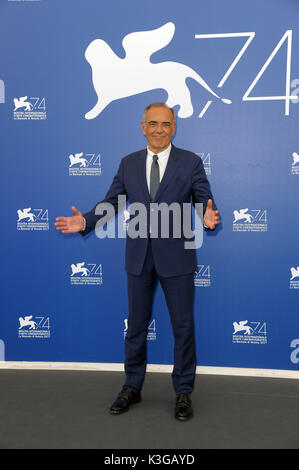 Venedig, Italien. 03 Sep, 2017. 74. Filmfestival von Venedig, Photocall-Biennale College Kino - 6. Edition Bild: Alberto Barbera Credit: Unabhängige Fotoagentur Srl/Alamy leben Nachrichten Stockfoto