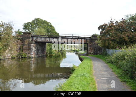 Kanal in Liverpool Stockfoto