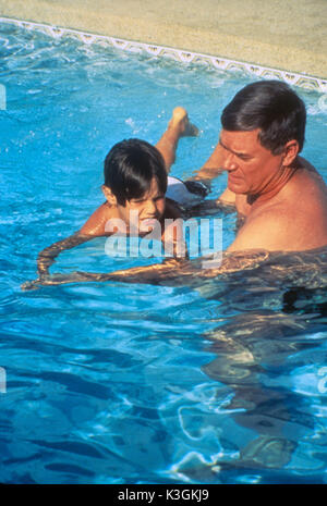 DALLAS OMRI KATZ, John Ross Ewing, Larry Hagman als JR Ewing Stockfoto