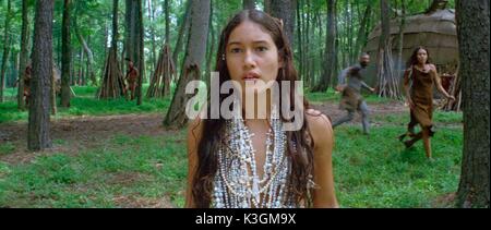 Die NEUE WELT [USA 2005] Q'orianka Kilcher als Pocahontas Datum: 2005 Stockfoto