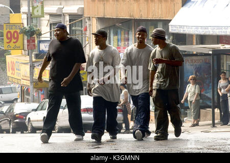 GET RICH or Die Tryin' [USA 2005] OMAR BENSON MILLER, Curtis '50 Cent' Jackson, TORY KITTLES, ASHLEY WALTERS Datum: 2005 Stockfoto