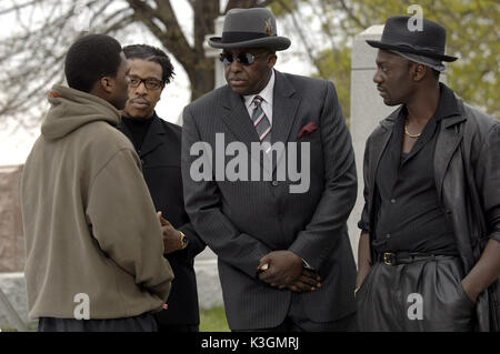 GET RICH or Die Tryin' [USA 2005] Curtis '50 Cent' Jackson, RUSSELL HORNSBY, BILL DUKE, ADEWALE AKINNUOYE - AGBAJE Datum: 2005 Stockfoto