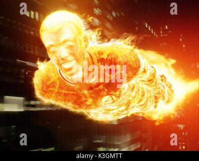 Die fantastischen Vier Für weitere Informationen wenden Sie sich bitte an die Pressestelle von Twentieth Century Fox. Die FANTASTISCHEN VIER CHRIS EVANS, die menschliche Fackel Datum: 2005 Stockfoto