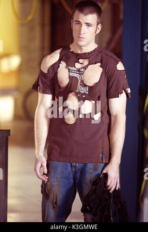 Die fantastischen Vier wenden Sie sich bitte an die Twentieth Century Fox Presse für weitere Informationen. Die FANTASTISCHEN VIER CHRIS EVANS, die menschliche Fackel Datum: 2005 Stockfoto