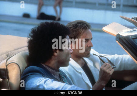 MIAMI VICE PHILIP MICHAEL THOMAS, DON JOHNSON Stockfoto