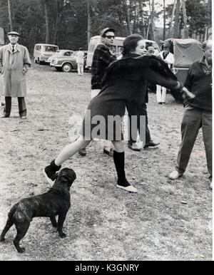 Doktor Schiwago Ralph Richardson Uhren Geraldine Chaplin Engagieren in einer Fährte Kampf mit anderen Mitgliedern der Schiffsbesatzung während vor Ort Datum: 1965 Stockfoto