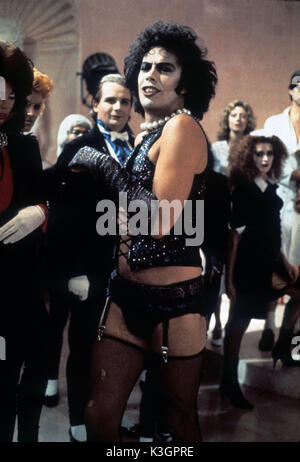 Die Rocky Horror Picture Show TIM CURRY Datum: 1975 Stockfoto