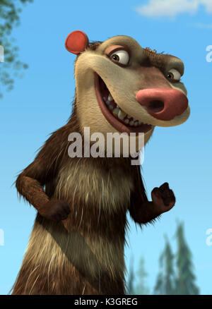 ICE AGE 2 Die KERNSCHMELZE JOSH PECK stimmen Eddie Datum: 2006 Stockfoto