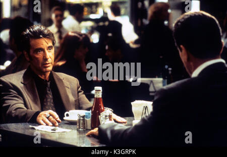 HEAT Al Pacino, ROBERT DE NIRO Datum: 1995 Stockfoto