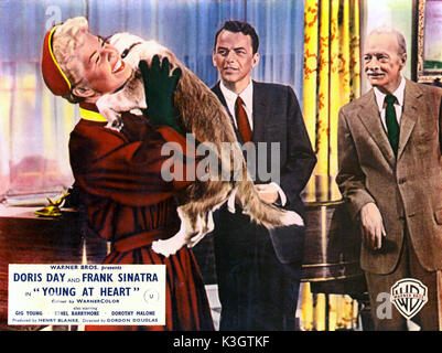 Junge Herzen DORIS DAY, Frank Sinatra, ROBERT KEITH Stockfoto