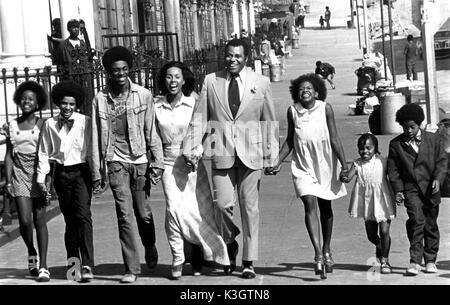 CLAUDINE YVETTE CURTIS, DAVID KRÜGER, LAWRENCE HILTON - JACOBS, DIAHANN CARROLL, James Earl Jones, TAMU BLACKWELL, SOCORRO STEPHENS, ERIC JONES Stockfoto