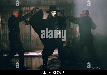 V für Vendetta Hugo Weaving Datum: 2005 Stockfoto