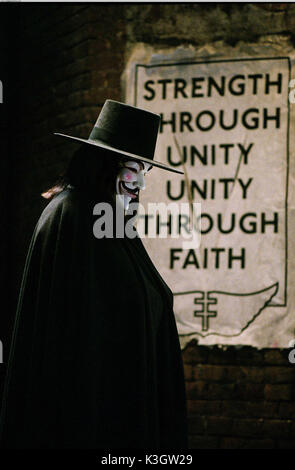 V für Vendetta Hugo Weaving als V Datum: 2006 Stockfoto