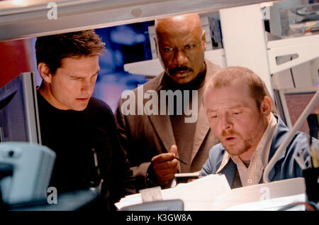 MISSION: Impossible III MIT TOM CRUISE, Ving Rhames, Simon Pegg Datum: 2006 Stockfoto