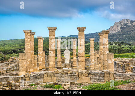 Spanien, Andalusien, Provinz Cadiz, alte römische Ruinen von Baelo Claudia Stadt, Stockfoto